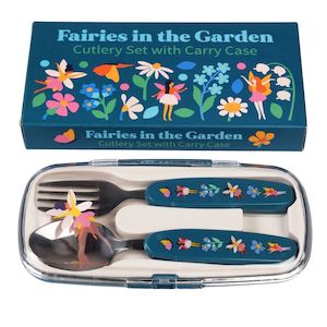 Toy wholesaling: Fairies in the Garden Children’s cutlery set