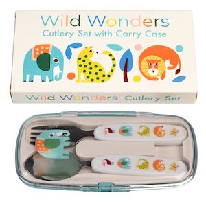 Toy wholesaling: Wild Wonders Children’s cutlery set