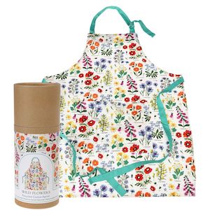 Wild Flowers Recycled Cotton Apron