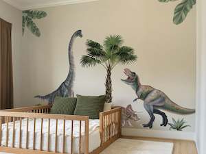 wallart: Dino Jive Set