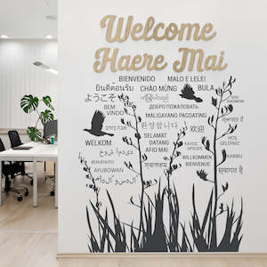 wallart: Multicultural Welcome Art