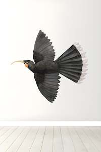 Flying Huia Wall Decal