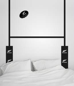 All Blacks - Goal post Headboard