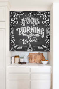 Blackboard Panel Wall Decal