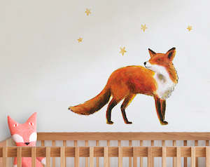 Raewyn Pope: FRANK THE FOX Wall Decal