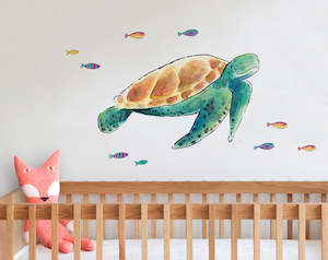 WALTER THE TURTLE Wall Decal