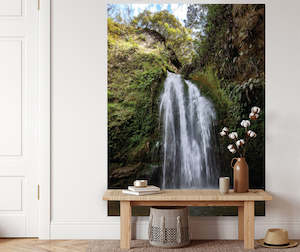 NZ Waterfall Mural 1