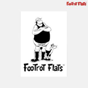 Footrot Flats - Wal and Dog Print