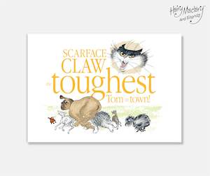 The Toughest Tom In Town Art Print