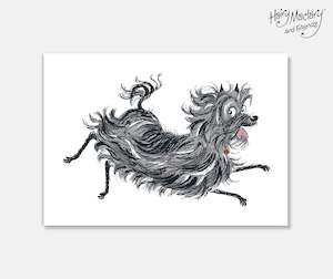 Hairy Maclary Art Print