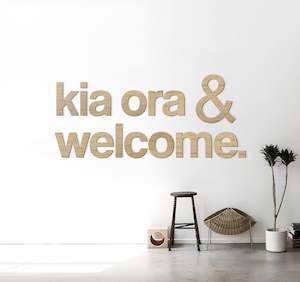 Kia ora & Welcome - Bamboo