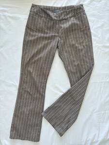 00’s Pinstripe bootcut pants | Size 10