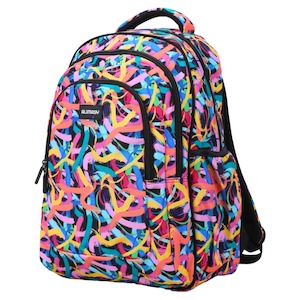 Paint Swirls Kids Large School Backpack