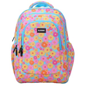 Ditsy Daisy Flowers Kids Large School Backpack