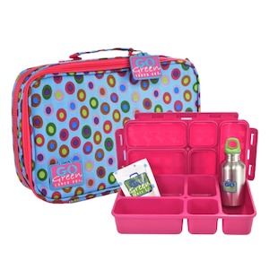 Go Green Lunchset Confetti PINK Box