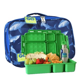 Gift: Go Green Lunchset Shark Frenzy GREEN Box