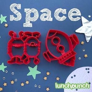 Lunch Punch Sandwich Cutters – Space