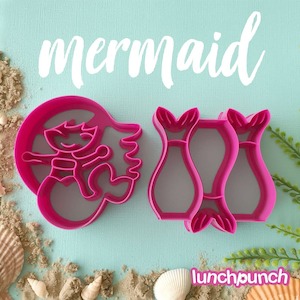 Lunch Punch Sandwich Cutters – Mermaid