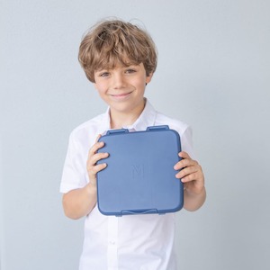 Gift: Navy Feast Bento Leakproof Lunchbox for Kids & Adults