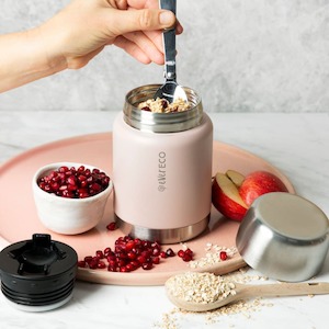 Ever Eco Insulated Food Jar - 500ml - Rose