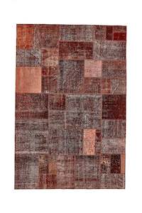 Carpet: Overdyed Rug—Rostam