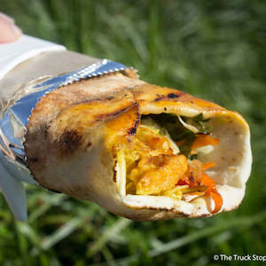 Ethnic food takeaways: Moroccan Chicken Wrap