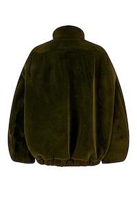 Womens Coats Jackets: VOLES BIS JACKET IN KHAKI, AW25