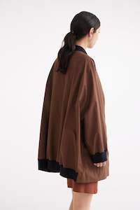 Womens Coats Jackets: OVERHAUL IN CACAO, S25