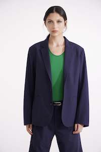 Womens Coats Jackets: LAYOVER IN SAPPHIRE (UNISEX), S25