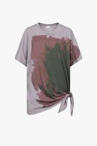 Henchy T Shirt In Smoke, Aw25