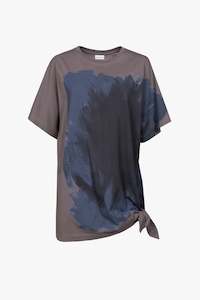 HENCHY T SHIRT IN MAUVE, AW25