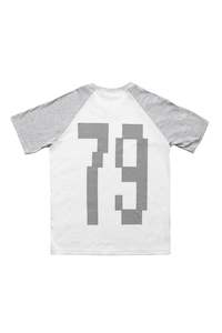 Womens Tee Shirts: RAGLAN T - 79 IN NATURAL