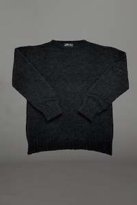 ALPACA JUMPER IN CARBON, W24