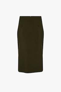 Womens Skirts: SIBYL SKIRT IN KHAKI, AW25