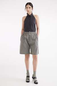 Womens Shorts: HAVANA IN GINGHAM (UNISEX), S25