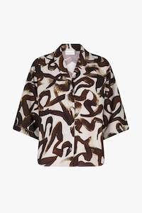 Cala Shirt In Brown, Aw25