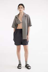 Womens Shirts: CABANA IN GINGHAM (UNISEX), S25