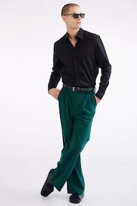 Mens Trousers: GATSBY IN JADE, S25