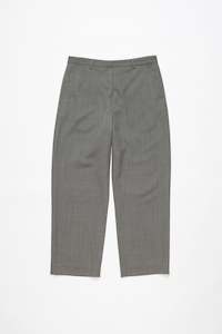 Wool Blend Trouser In Grey Melange, Ss24