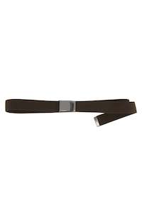 BUCKLE BELT IN BROWN, S22