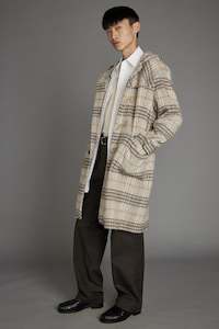 Mens Coats Jackets: DUFFLE IN BLONDE, W24