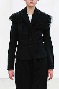 Patch Pocket Jacket In Black, W24/25