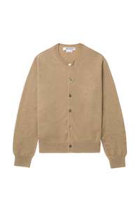 Cashmere Cardigan In Camel, W24/25