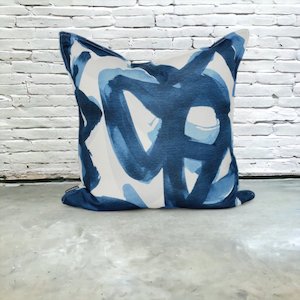 ABSTRACTION AZURE |  OUTDOOR CUSHION