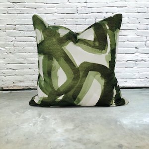 Internet only: ABSTRACTION AGAVE |  OUTDOOR CUSHION