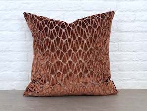 Internet only: Rombo | Copper Cushion