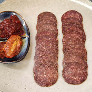 Salami: THE DELICATE - POHUTUKAWA SMOKED WAGYU BEEF SALAMI