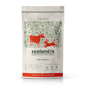 Zealandia Veal Ribbies Air-Dried Dog Treats (NZ)