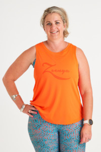 Clothing: Swift Singlet - Orange