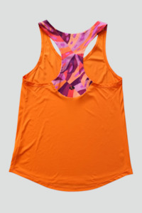 Clothing: Dawn + Orange - Splashback Singlet